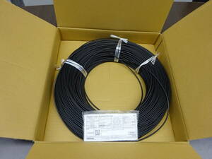 【新品未使用】日立　UL1431REW　AWG14　黒　305M　未使用品