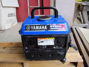 【ジャンク品】発電機 ヤマハ ET600 100V 5.5A 550W 60Hz 