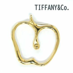 【ティファニー】Tiffany&Co. アップル ペンダントトップ 18金 K18 YG イエローゴールド ペンダント ネックレス