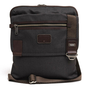 TUMI トゥミ ショルダーバッグ 22304ATH2 ANNAPOLIS ZIP FLAP アナポリス・ジップ・フラップ Anthracite アンスラサイト