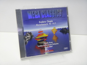 【510】☆CD☆MEGA CLASSICS / CHOPIN KLAVIERKONZERTE NR.1&2 ☆