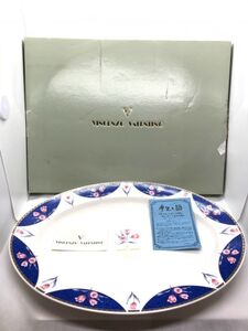 新品未使用★VINCENZO VALENTINO ヴィンセント ヴァレンチノ★皿 洋食器 ディッシュ プレート 大皿 オードブル