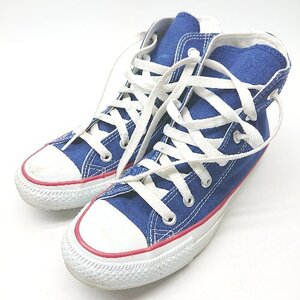 ◇ CONVERSE コンバース 5SC008 オ－ルスタ－ ハイカット スニ－カ－ サイズ23.5 ブル－系 レディース E