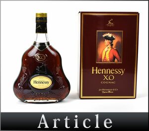 192257古酒□未開栓 ヘネシー XO金キャップ クリアボトル コニャック ブランデー Hennessy EXTRA OLD COGNAC BRANDY 700ml 40%/ A