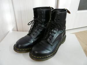 Dr.Martens ドクターマーチン 8ホール ブーツ ブラック UK6 EU 39 ８ホールブーツ