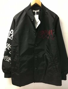 ◆COMME des GARCONS コムデギャルソン 20AW 新品 0F-J102 STORMZY SWITCH ストームジー スウィッチ 刺繍 ペイント ナイロン ジャケット L