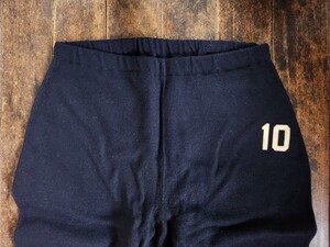 新品★30 s ラン タグ チャンピオン 黒 ウール パンツ ナンバ リング 扇 タロン ジップ ブラック ビンテージ champion スウェット リバース