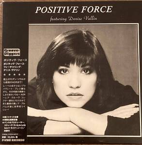 【紙ジャケ】Positive Forec Feat. Denise Vallin / レアグルーヴ、国内盤、Groove Diggers