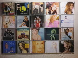 『カントリー女性シンガーCD20枚セット』(Dixie Chicks,Faith Hill,Jenny Lewis,LeAnn Rimes,Shania Twain,Trisha Yearwood,Taylor Swift)