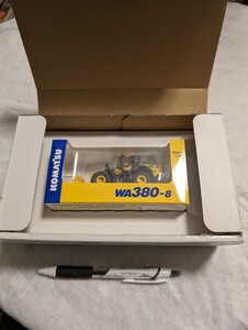 送料込み！ コマツ　KOMATSU　株主優待 オリジナルミニチュア　ホイールローダー　ＷＡ３８０−８