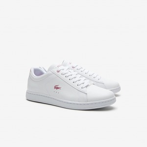 ラコステ LACOSTE スニーカー ローカット オシャレスニーカー テニス レディース WOMEN CARNABY 222 3 SFA SF00574-21G WHITE 24.5