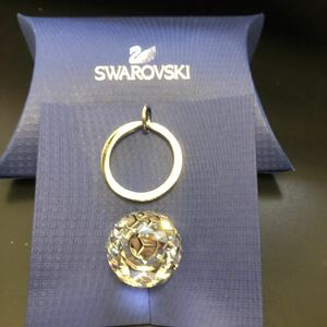 箱入り未使用★Mercedes-Benz /SWAROVSKI/ スワロフスキー　 キーリング　キーホルダー　ベンツマーク★