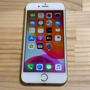 1円 動作品 Apple iPhone 6s A1688 MKQQ2J/A ゴールド 64GB 利用制限◯ 初期化済み 5324