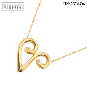 ティファニー TIFFANY&Co. アリエス 牡羊座 ネックレス 46cm K18 YG イエローゴールド 750 Necklace 90254831