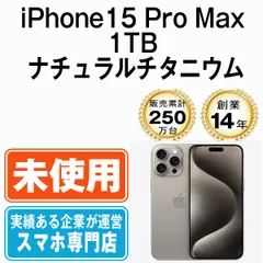 【未使用】iPhone15 Pro Max 1TB ナチュラルチタニウム SIMフリー 本体 スマホ アイフォン アップル apple 【送料無料】 ip15pmmtm2316s