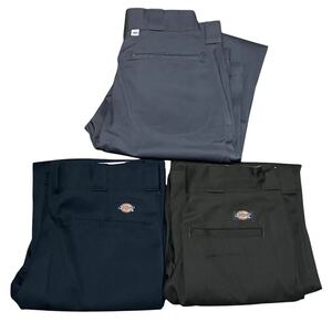 Old ディッキーズ 874 USA製 ワークパンツ W30 チャコール 黒 ブラウン ビンテージ デッドストック 新品Dickies チビタグ 70s 80s