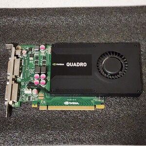 NVIDIA QUADRO K2000D 2GB DDR3/EQK2000-2GEBD 補助電源不要 動作確認済み PCパーツ グラフィックカード PCIExpress