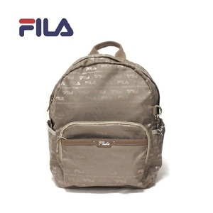 FILA[フィラ]　多機能 リュック ジャガードナイロン デイパック B5サイズ 7696 フラワー レディース 10L かばん バッグ