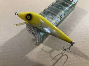 未使用 オールド ヘドン マグナム タイガー Y HEDDON Magnum Tiger / スミス バルサ50 ズイール ハトリーズ 道楽 abu ストーム ラパラ アブ