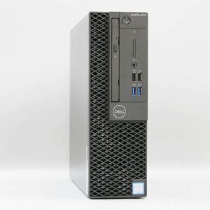 1円スタート Dell OptiPlex 3070 SFF (CPU:Core i7-9700/メモリ16GB/SSD256GB+HDD1TB/Windows 11 Pro)