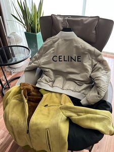 CELINE セリーヌ　ボンバージャケットMA1 伊勢丹346,500円　ロエベ50万超おまけ付き