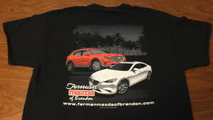 【北米仕様】FERMAN MAZDA USマツダディーラーフロリダ州タンパ TシャツサイズXL　USDM高速有鉛JDM世田谷ベース　コットン