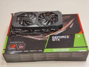 GeForce RTX 1650 Super GIGABYTE GV-N165SWF2OC-4GD