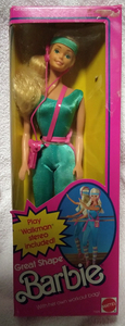 【BARBIE】1983年GREAT SHAPE WORKOUT DOLL◆未開封