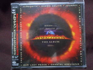 Armageddon アルマゲドン / The Album Soundtrax オリジナル サウンドトラック / 帯付き Aerosmith Journey ZZ Top Jon Bon Jovi （参加）
