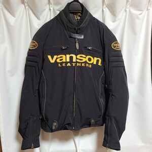 VANSON バンソン 防寒防水ライダースジャケット VS22111W 肩・肘・脊椎・胸部プロテクター標準装備