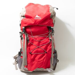 【1円スタート】GREGORY グレゴリー ALPENGLOW 40 アルペングロー40 バックパック リュックサック レッド グレージュ ナイロン アウトドア