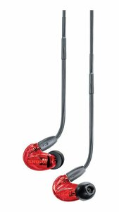 ★SHURE SE215SPE-RD-A 高遮音性 イヤホン/レッド イヤフォン SE215 Special Edition★新品送料込