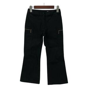 ゆうパケットOK 23区 クロップド パンツ size30/ブラック