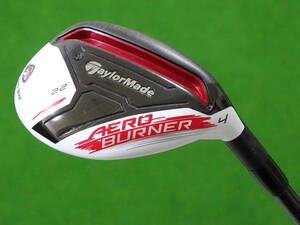 【良品】PGAツアー支給品 Taylormade AERO BURNER レスキュー #4 22度 ACCRA CS1 マット クーチャー選手 プロトタイプ UT 本物保証