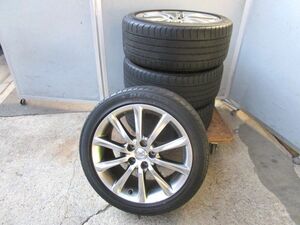 11186R◎トヨタ 純正 アルミホイール 114.3-5H/タイヤ DUNLOP SP SPORT 2050 235/45R18 4本セット◎中古