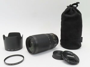 ●○Nikon AF-S Zoom-Nikkor 70-300mm F4.5-5.6G IF-ED カメラレンズ 望遠 ズーム Fマウント ニコン ケース付○●027970002m○●