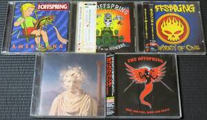 ◆The Offspring◆ オフスプリング 5枚まとめて 5枚セット 5CD+2DVD Americana, Rise & Fall, Rage & Grace, Splinter 送料無料