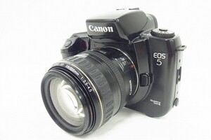 Q228-N29C-197 CANON キヤノン EOS 5 / EF 28-105mm 1:3.5-4.5 フィルムカメラ 現状品③