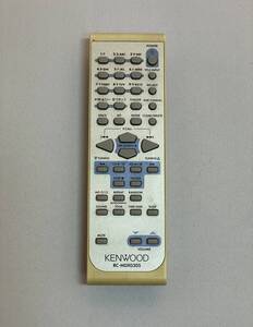 【中古・美品・希少／動作確認済】★ＫＥＮＷＯＯＤ：ケンウッド：オーディオ用リモコン（ＲＣ－ＭＤＸ３０５）★