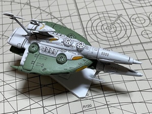 ①バンダイ 宇宙戦艦ヤマト2199 メカコレクション ラスコー級　完成品