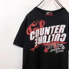 COUNTER CULTURE ビッグ ロゴ クルーネック ニット Tシャツ