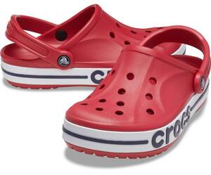 25cm クロックス crocs バヤバンド クロッグ Bayaband Clog Pepper Navy M7W9 ペッパー ネイビー レッド系 新品