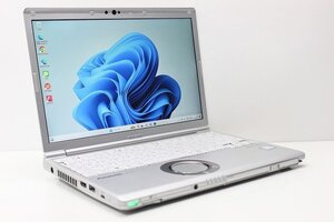 1円スタート ノートパソコン Windows11 WPS office搭載 ハイスペック Panasonic CF-SV8 メモリ16GB SSD512GB 第8世代 Core i7 DVDマルチ