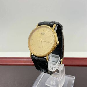 5123 CITIZEN シチズン　EXCEED エクシード　GOLD ゴールド　18K 750 クォーツ　稼動品