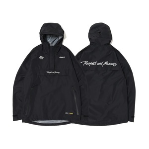 デプス deps × IRIE FISHING CLUB RESPECT & MANNERS ANORAK JACKET 防水 アノラック ジャケット 耐水圧数20,000mm レイン カッパ サイズM