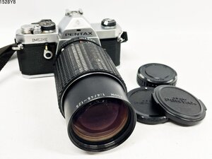 PENTAX ペンタックス MX SMC ZOOM 1:4/45-125 一眼レフ フィルムカメラ ボディ レンズ 1528Y8-7