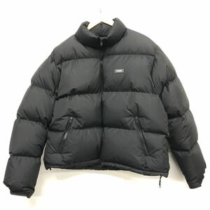 【X-LARGE】エクストララージ★ダウンジャケット DOWN JACKET ロゴパッチ サイズL 101234021013 ブラック 05