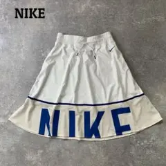 【ナイキ】NIKE スカート 派手ロゴ ビッグロゴ メッシュ ウエストゴム L