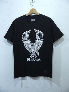 M&M×MASSES FLYING EAGLE M T-SHIRT/BLACK/新品未使用