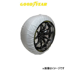 GOODYEAR グッドイヤー スノーソックス スーパータイプ ホワイト XXLサイズ 18インチ